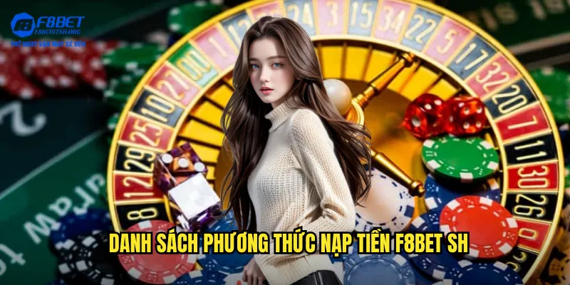 Danh sách phương thức nạp tiền f8bet sh