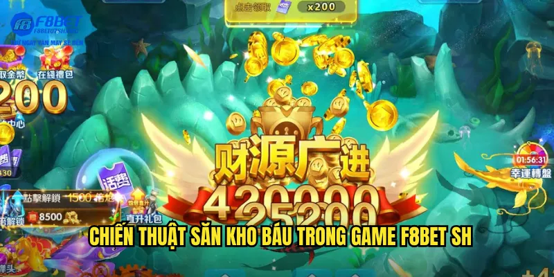 Chiến thuật săn kho báu trong game f8bet sh