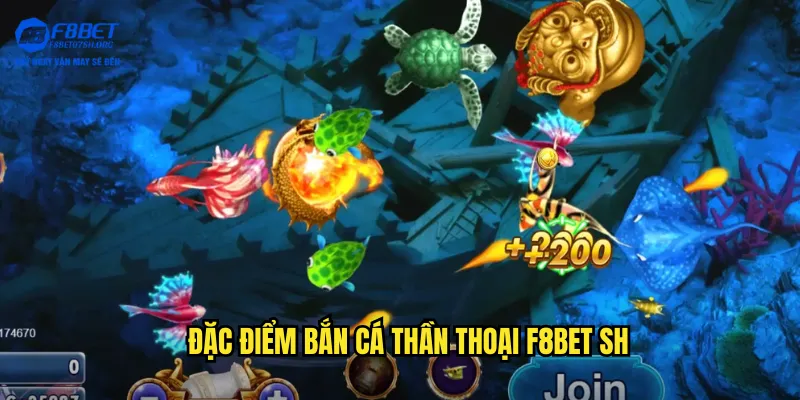 Đặc điểm bắn cá thần thoại f8bet sh